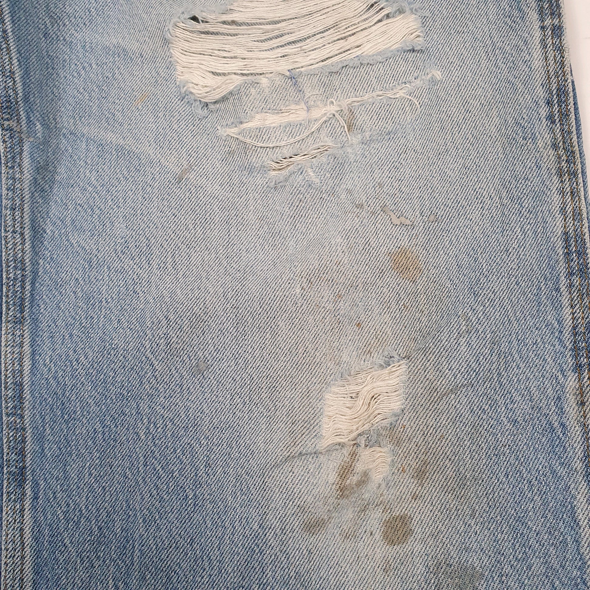 Carhartt Casual Loose Fit Carpenter Jeans W38 L32 Blue