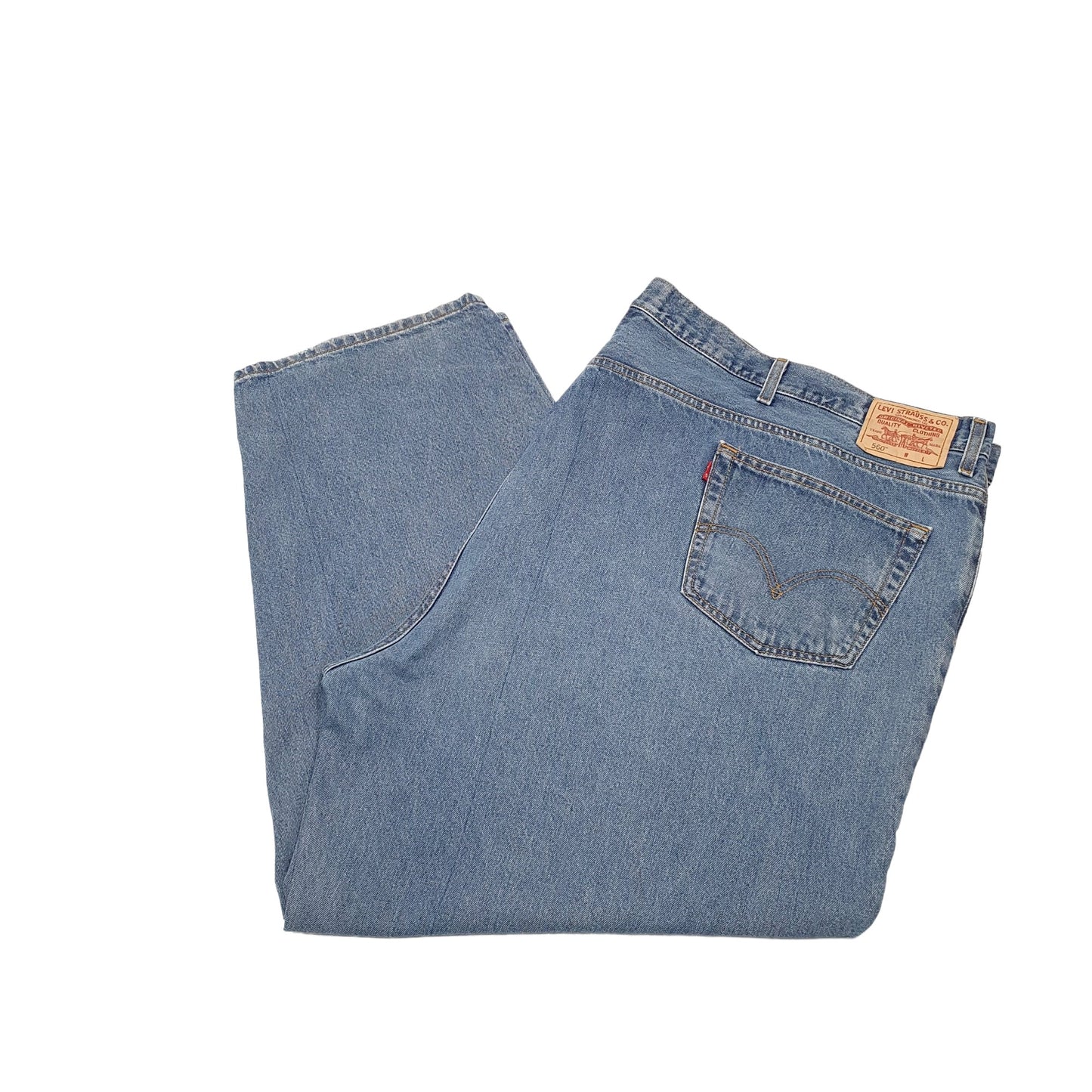 Levis 560 Loose Fit Jeans W60 L30 Blue