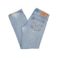Levis 505 Regular Fit Jeans W33 L32 Blue