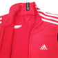 Mens Red Adidas Track Full Zip Jumper