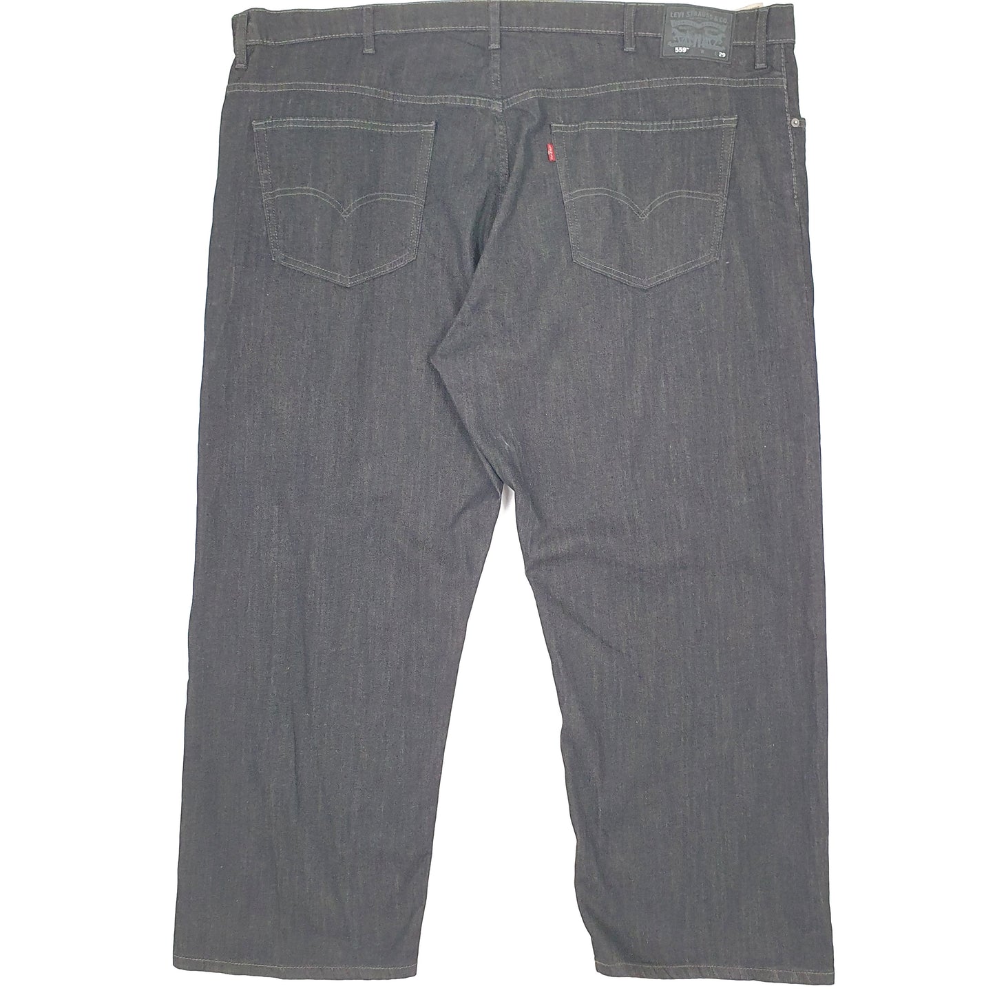 Levis 559 Relaxed Fit Jeans W52 L29 Black