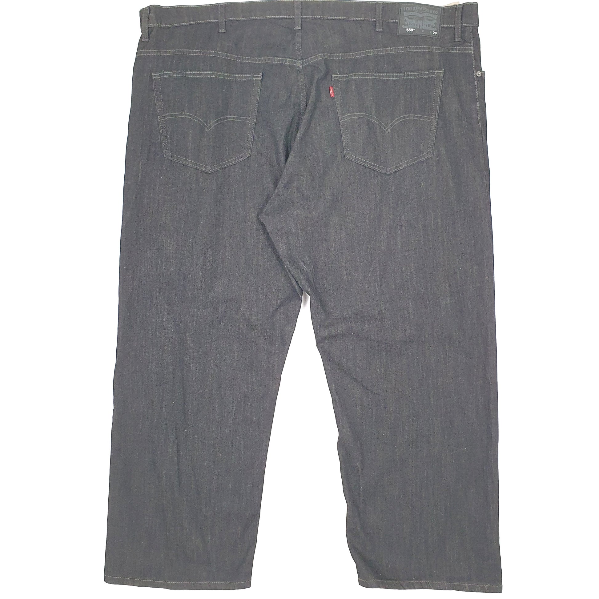 Levis 559 Relaxed Fit Jeans W52 L29 Black