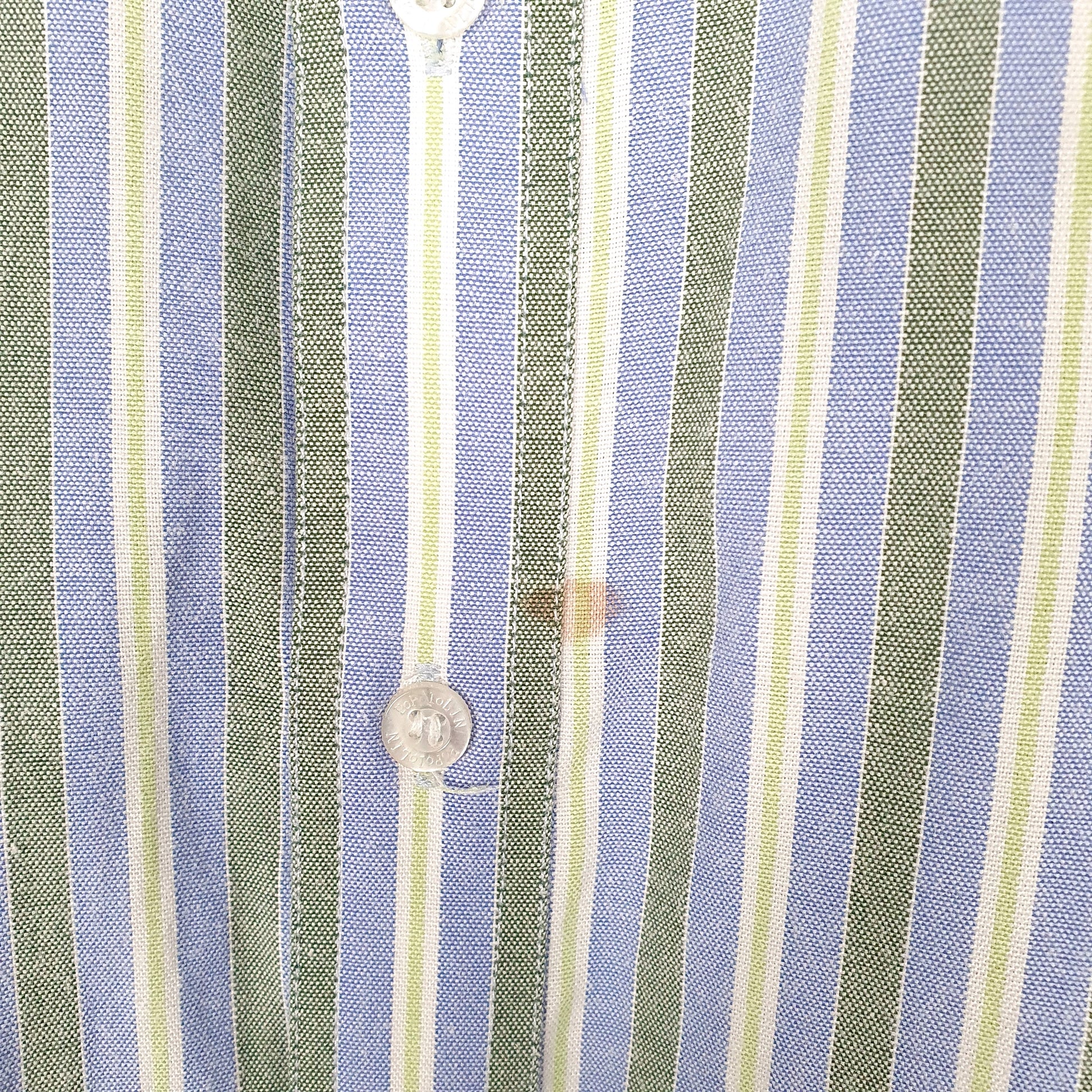 Ralph Lauren Short Sleeve Regular Fit Striped Shirt Blue