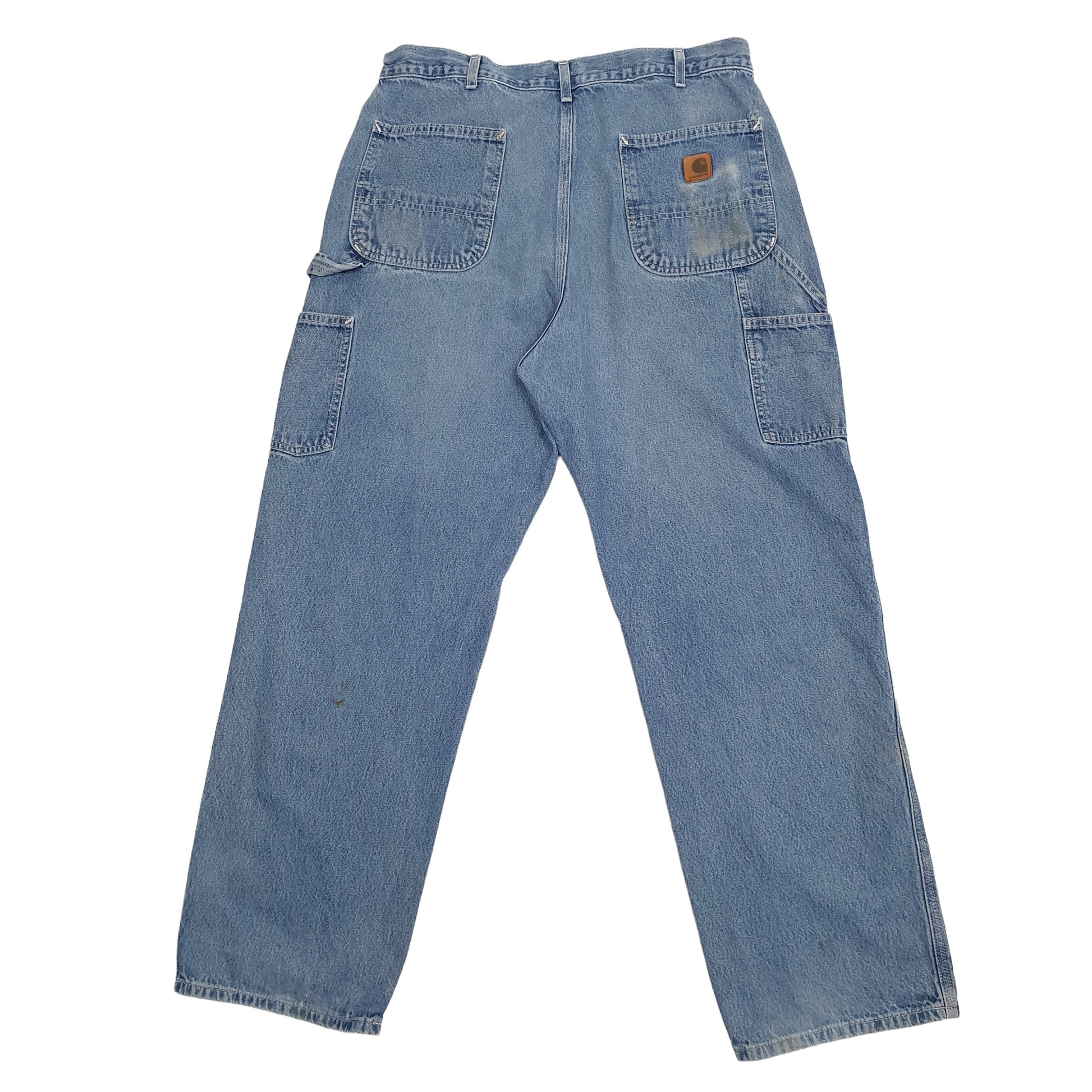 Mens Blue Carhartt  Carpenter Trousers