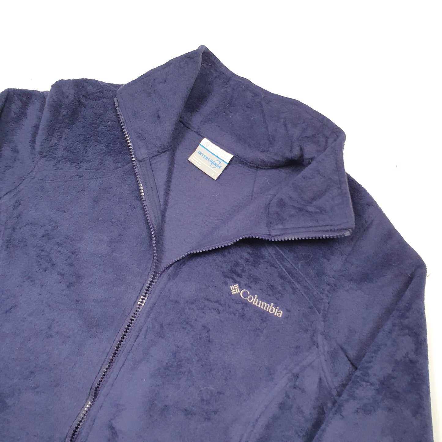 Columbia Sportswear Full Zip Fleece L Purple
