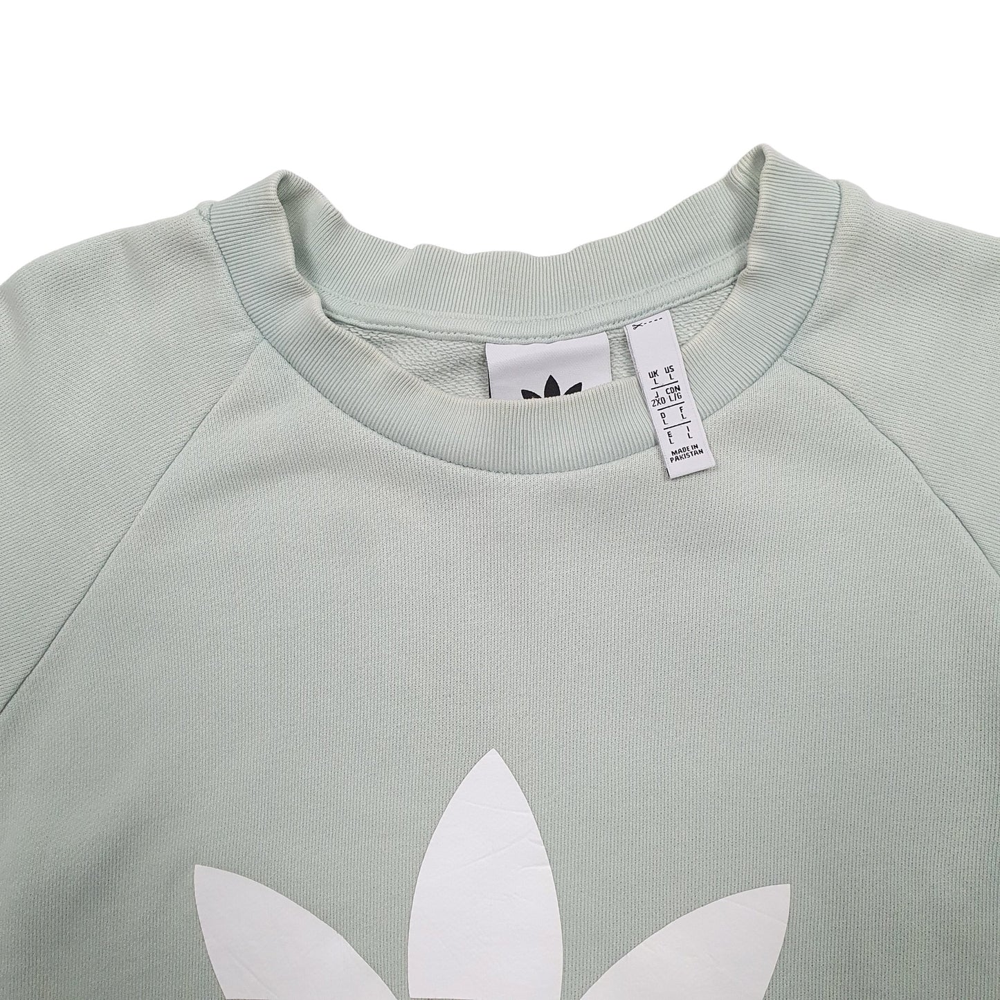 Mens Green Adidas  Crewneck Jumper