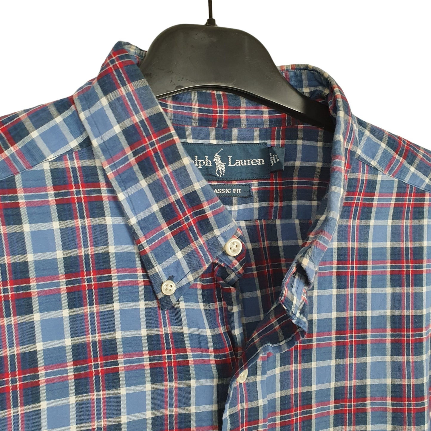 Mens Blue Ralph Lauren  Short Sleeve Shirt