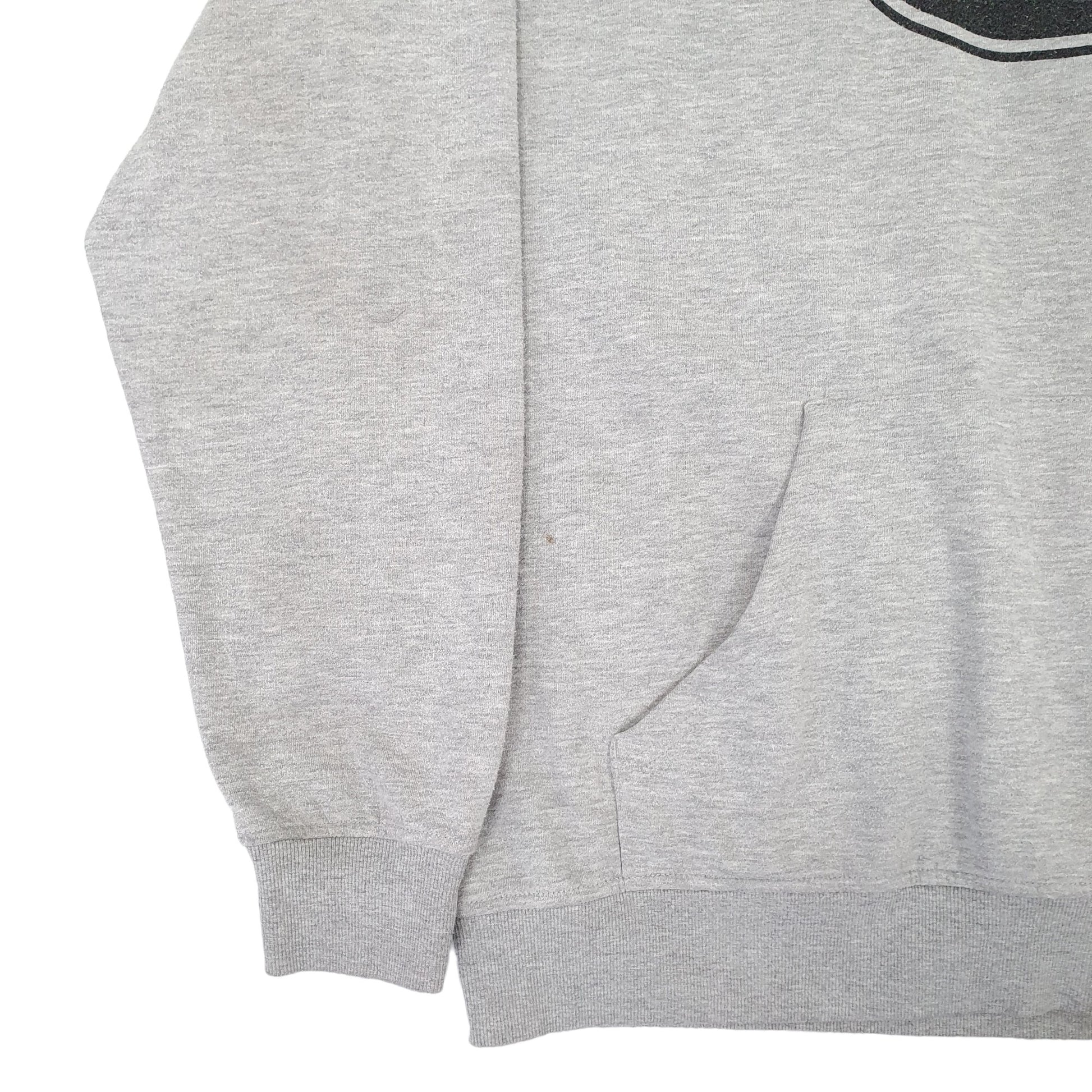 Mens Grey Dickies Spellout Hoodie Jumper