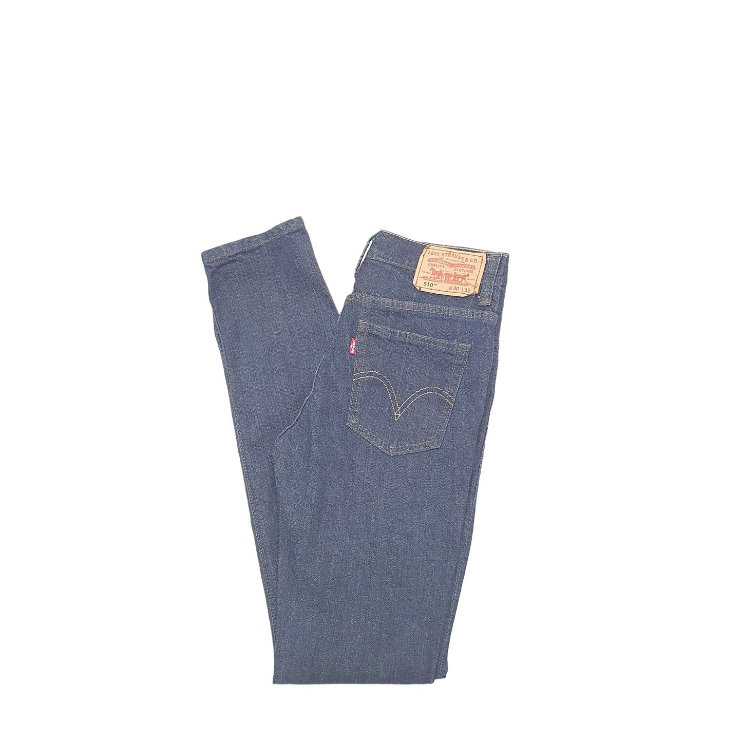 Levis 510 Skinny Fit Jeans W30 L32 Blue