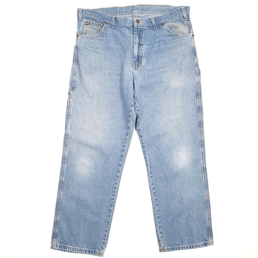 Dickies Casual Loose Fit Carpenter Jeans W38 L29 Blue