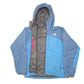 Mens Blue The North Face Summit Series Puffer Quilted Hooded  Coat