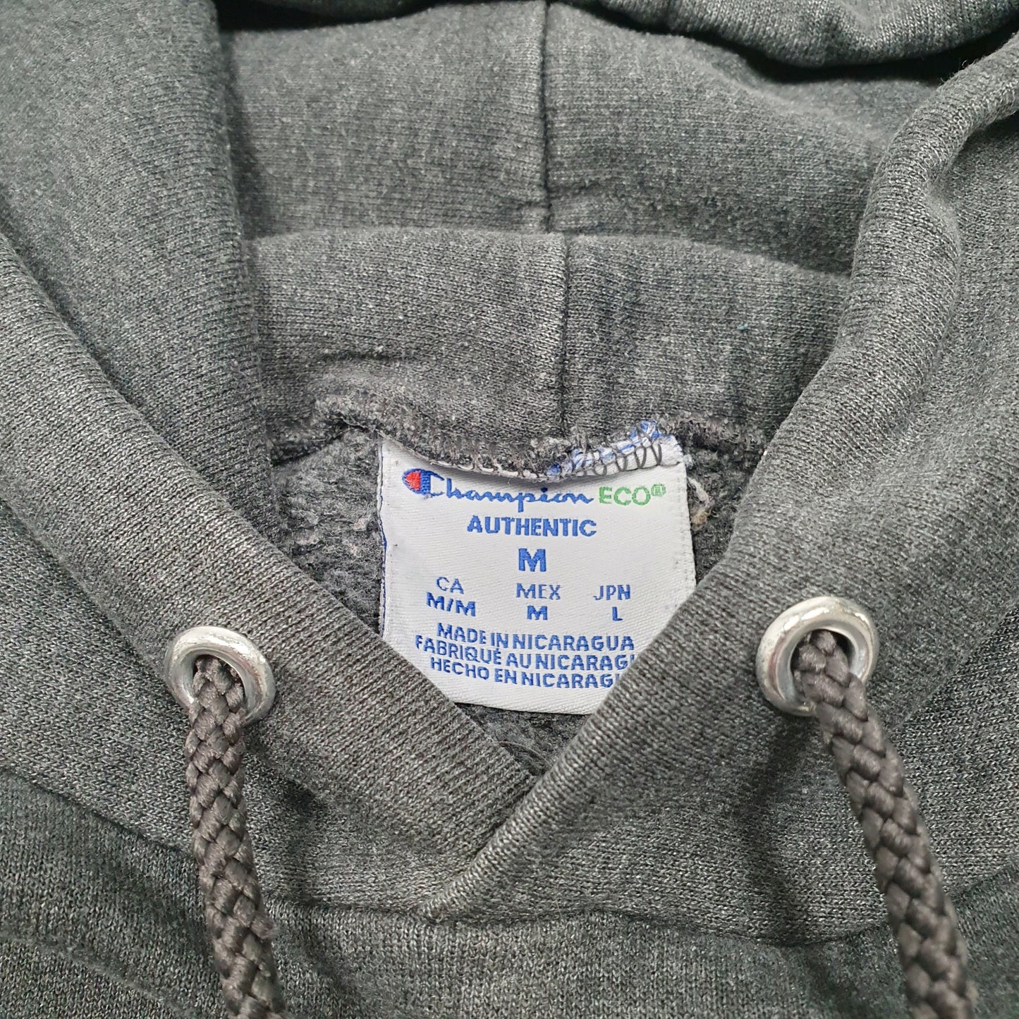 Mens Grey Champion University of New Hampshire Hoodie Jumper