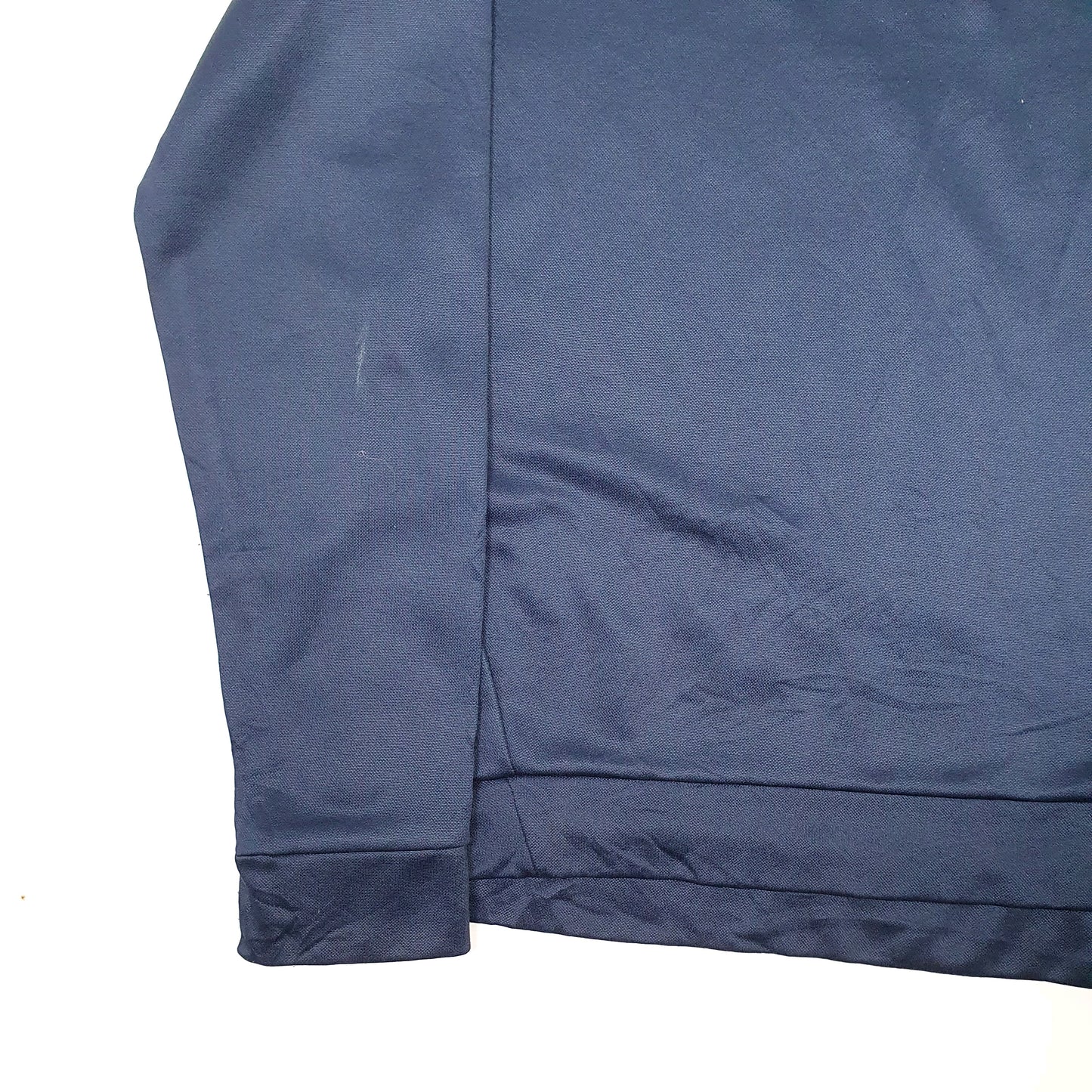 Mens Navy Nike Dri Fit Quarter Zip Jumper