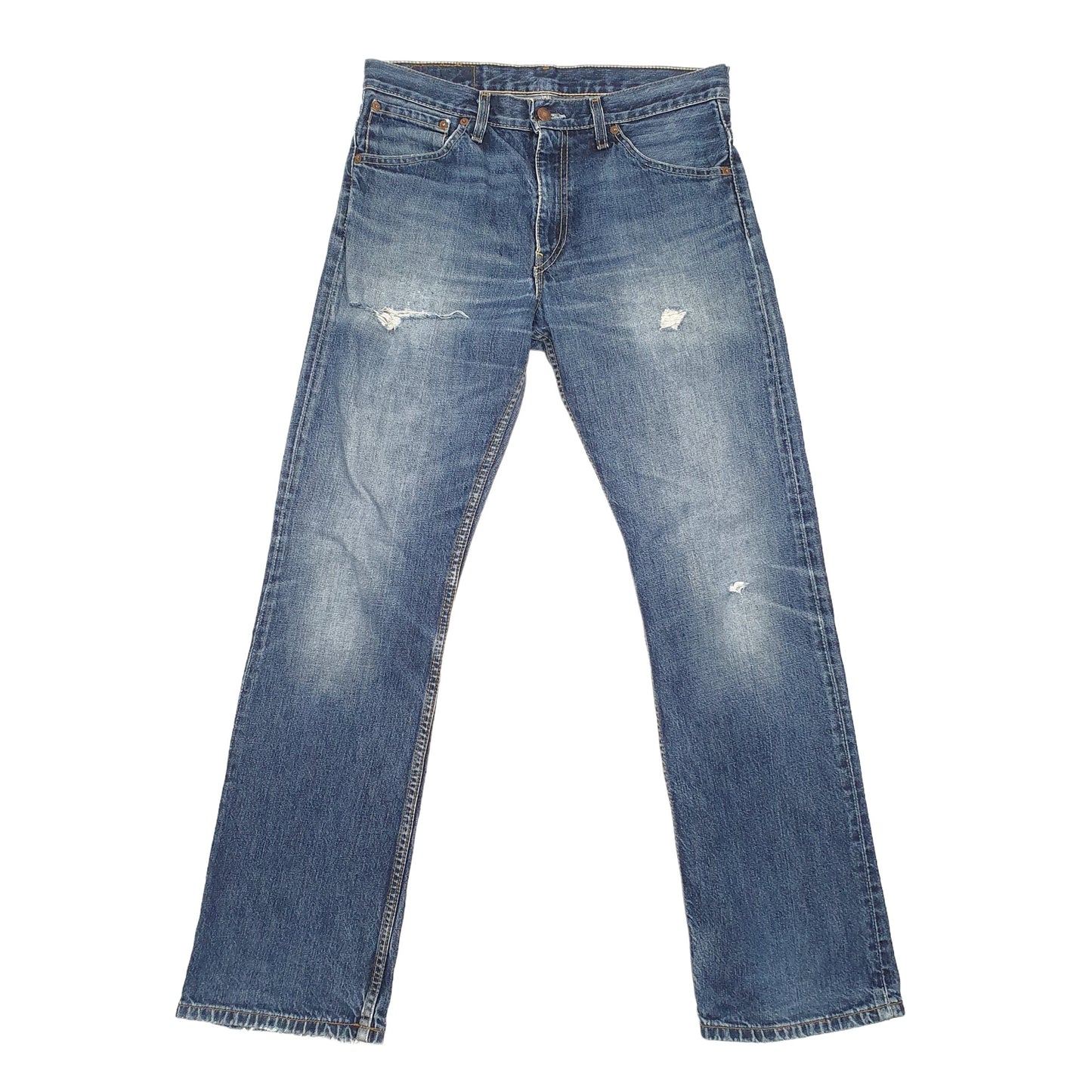 Levis Casual Bootcut Fit Jeans W31 L32 Blue