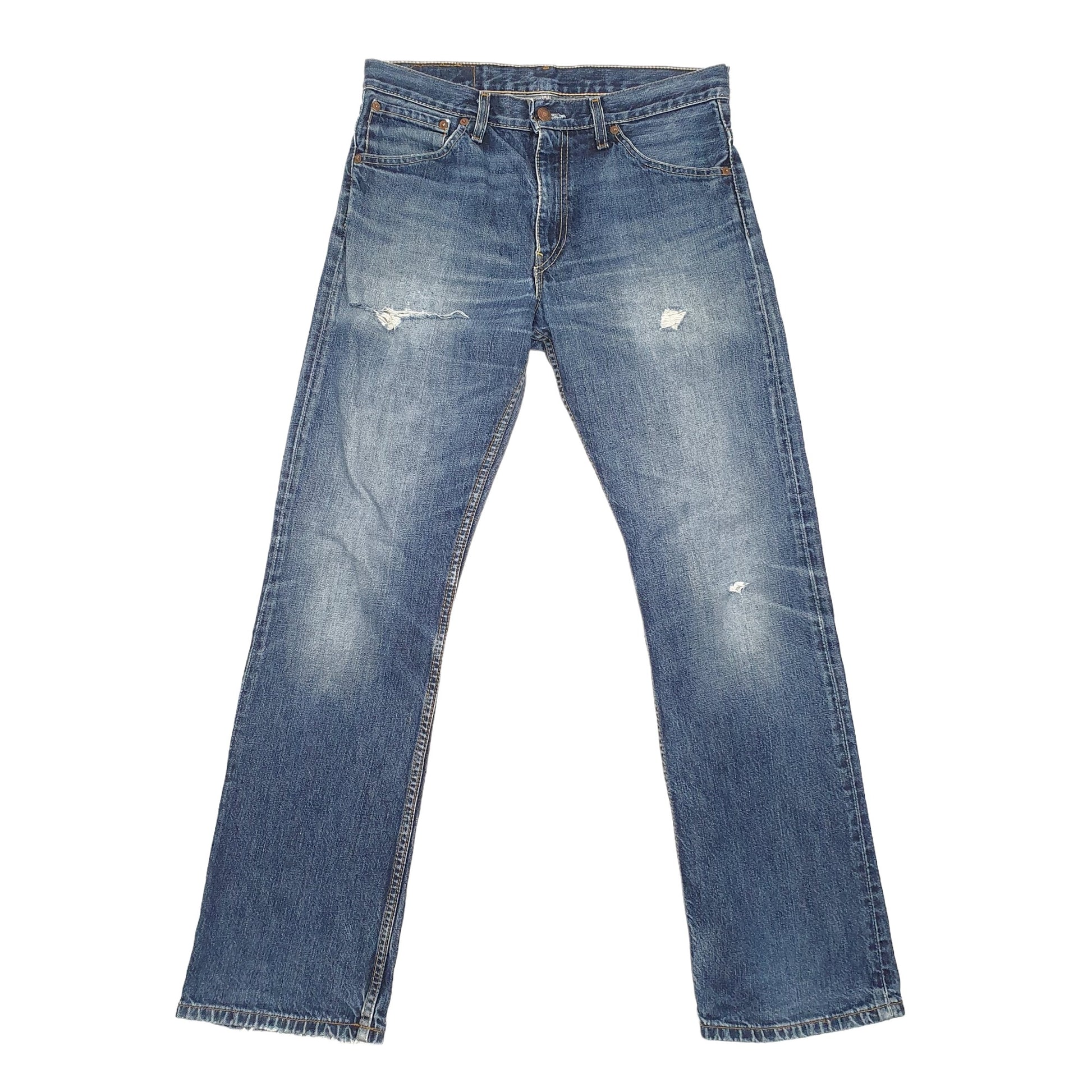 Levis Casual Bootcut Fit Jeans W31 L32 Blue