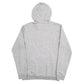 Mens Grey Adidas Spellout Hoodie Jumper