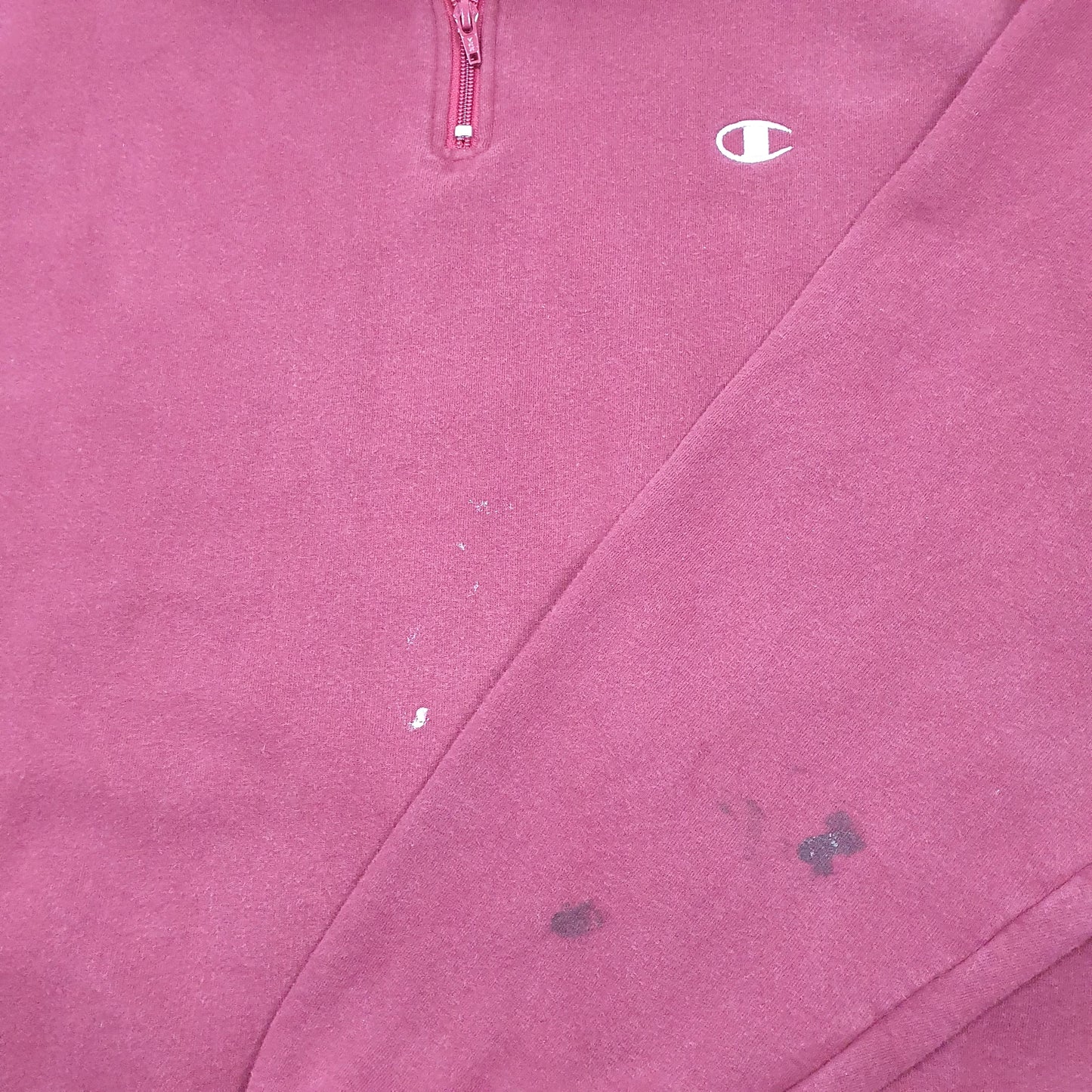 Champion Quarter Zip L Burgundy