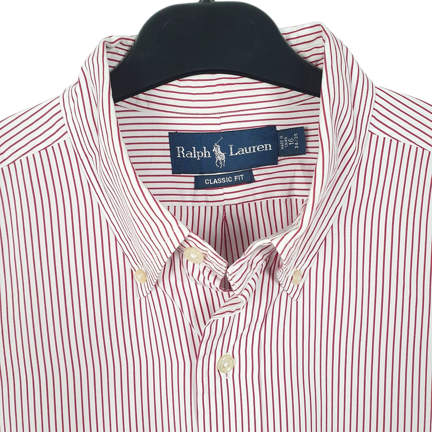 Mens White Ralph Lauren  Long Sleeve Shirt