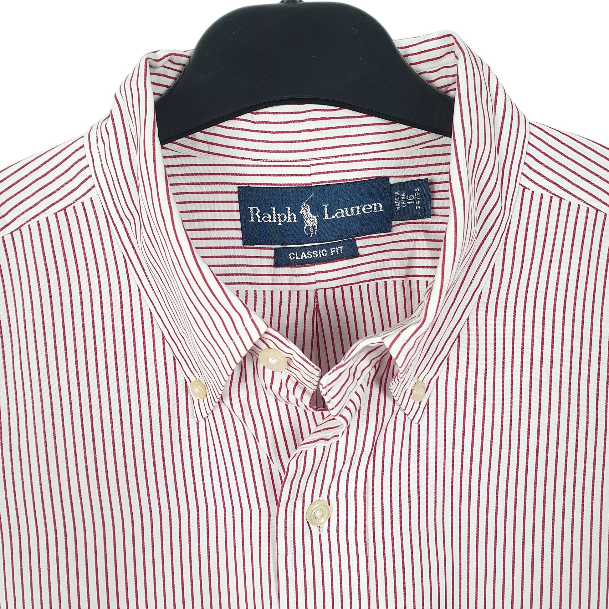 Mens White Ralph Lauren  Long Sleeve Shirt
