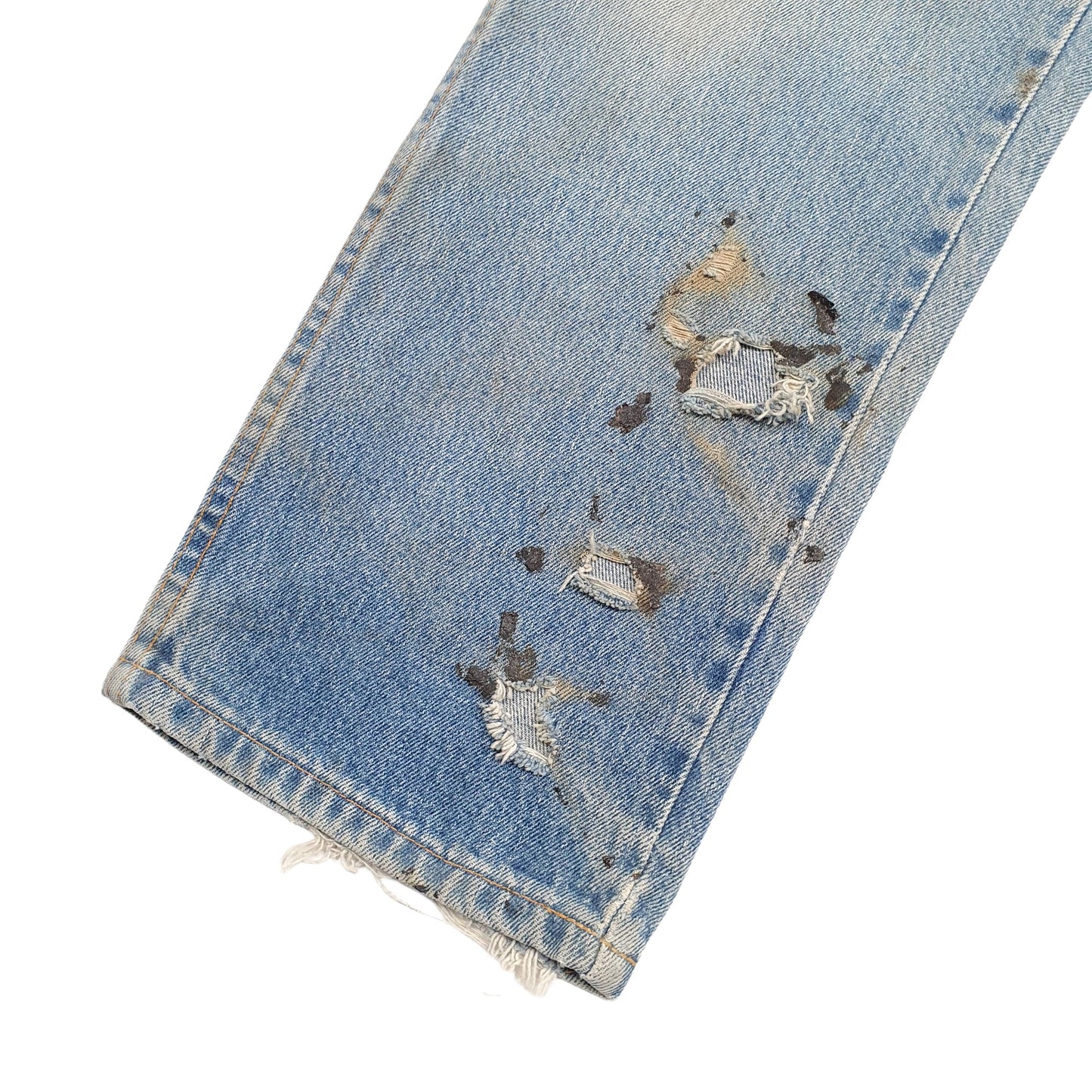 Mens Blue Dickies  Carpenter Trousers