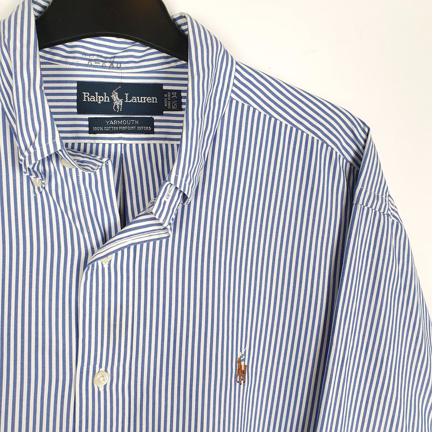 Polo Ralph Lauren Long Sleeve Yarmouth Fit Striped Shirt