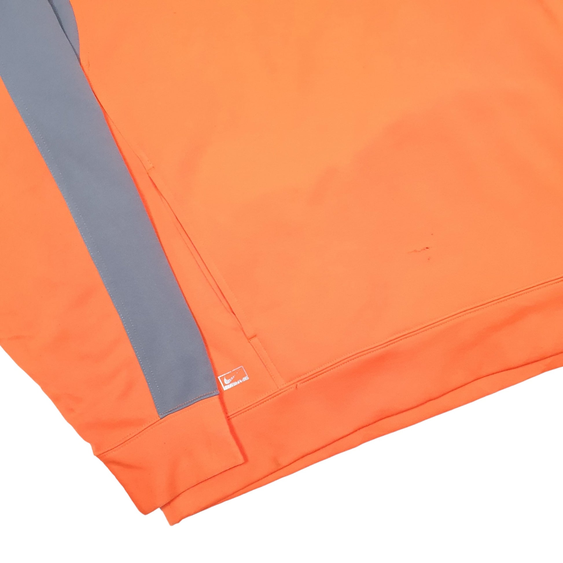 Mens Orange Nike Active Sport Running Hoodie Jumper