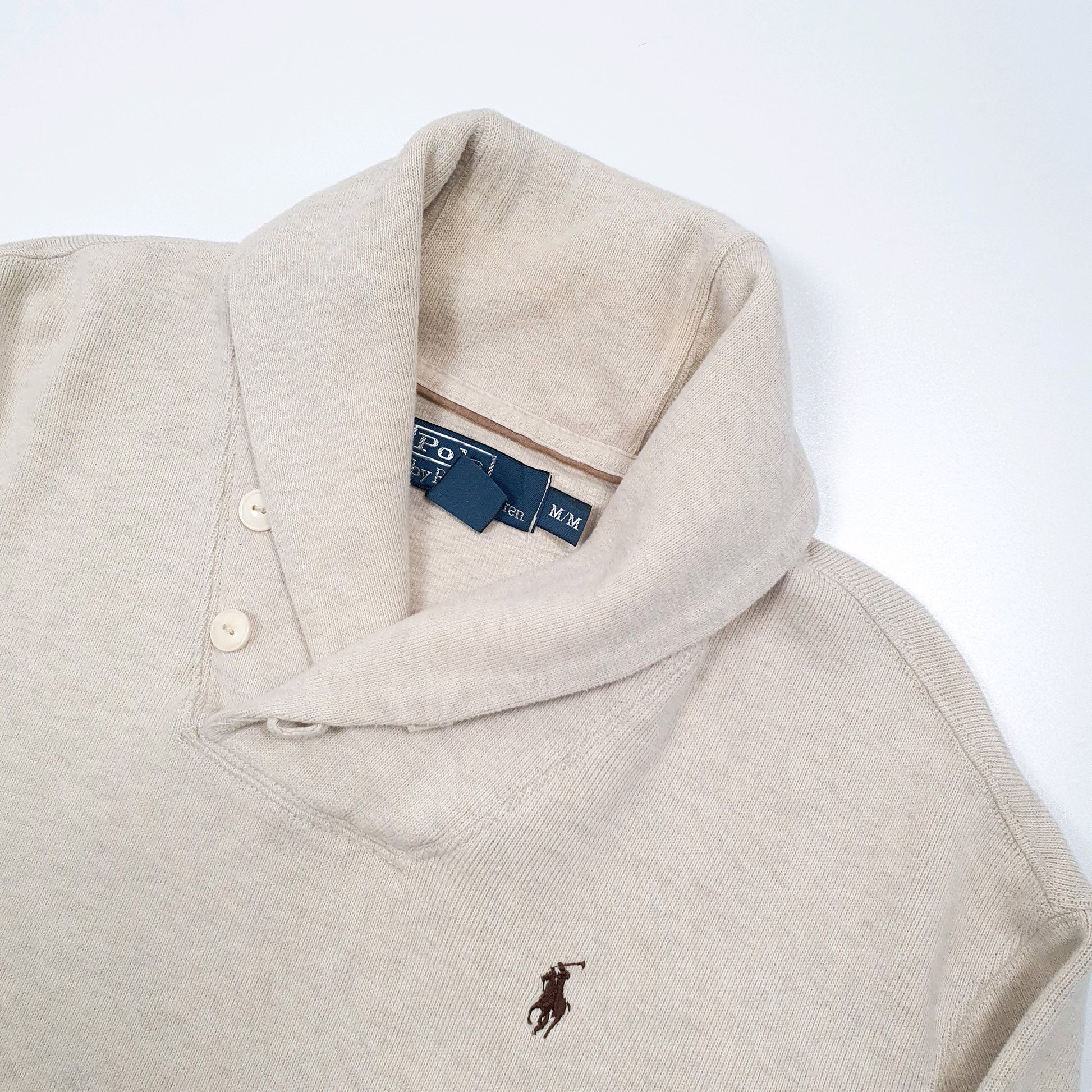 Polo Ralph Lauren Shoal Neck M Cream