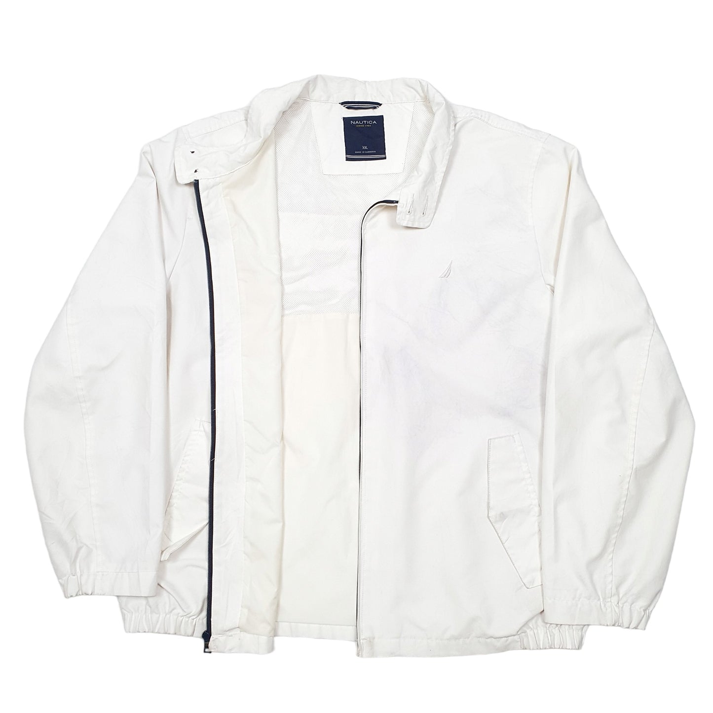 Mens White Nautica   Coat