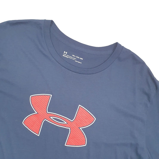 Under Armour Short Sleeve T Shirt Navy