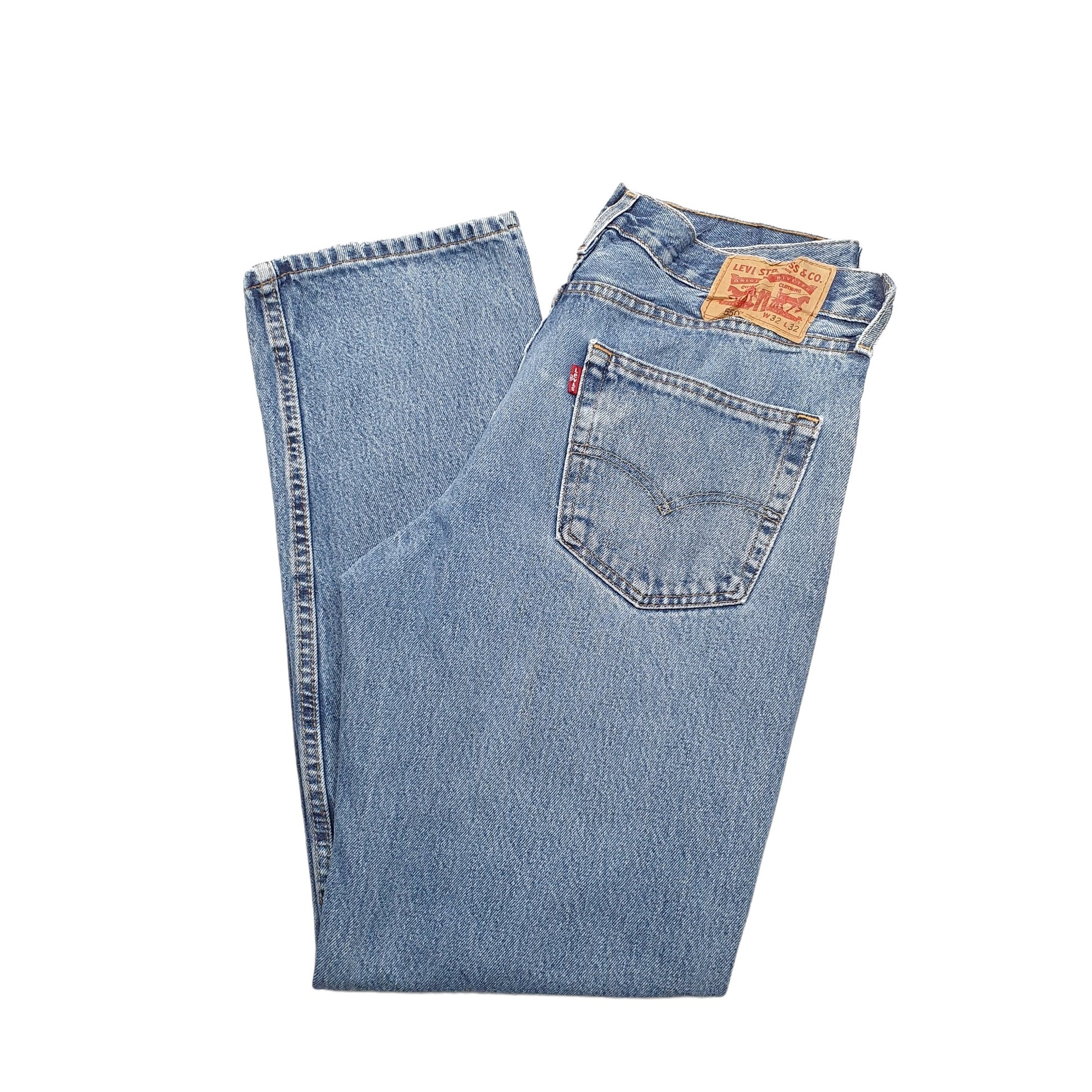 Levis 550 Relaxed Fit Jeans W32 L32 Blue