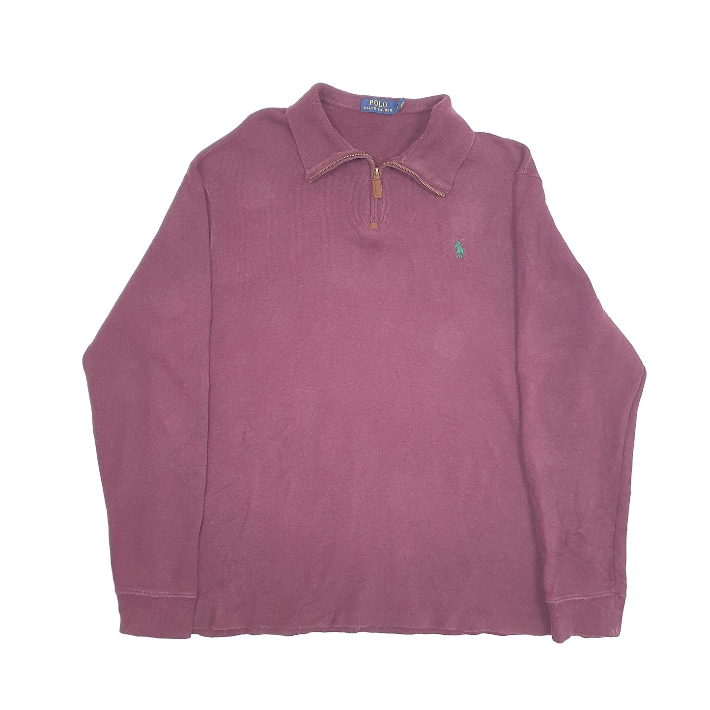 Polo Ralph Lauren Quarter Zip XL Burgandy