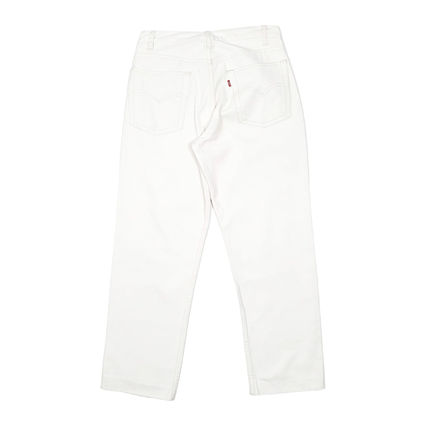 Levis Casual Tapered Fit Jeans UK10 White