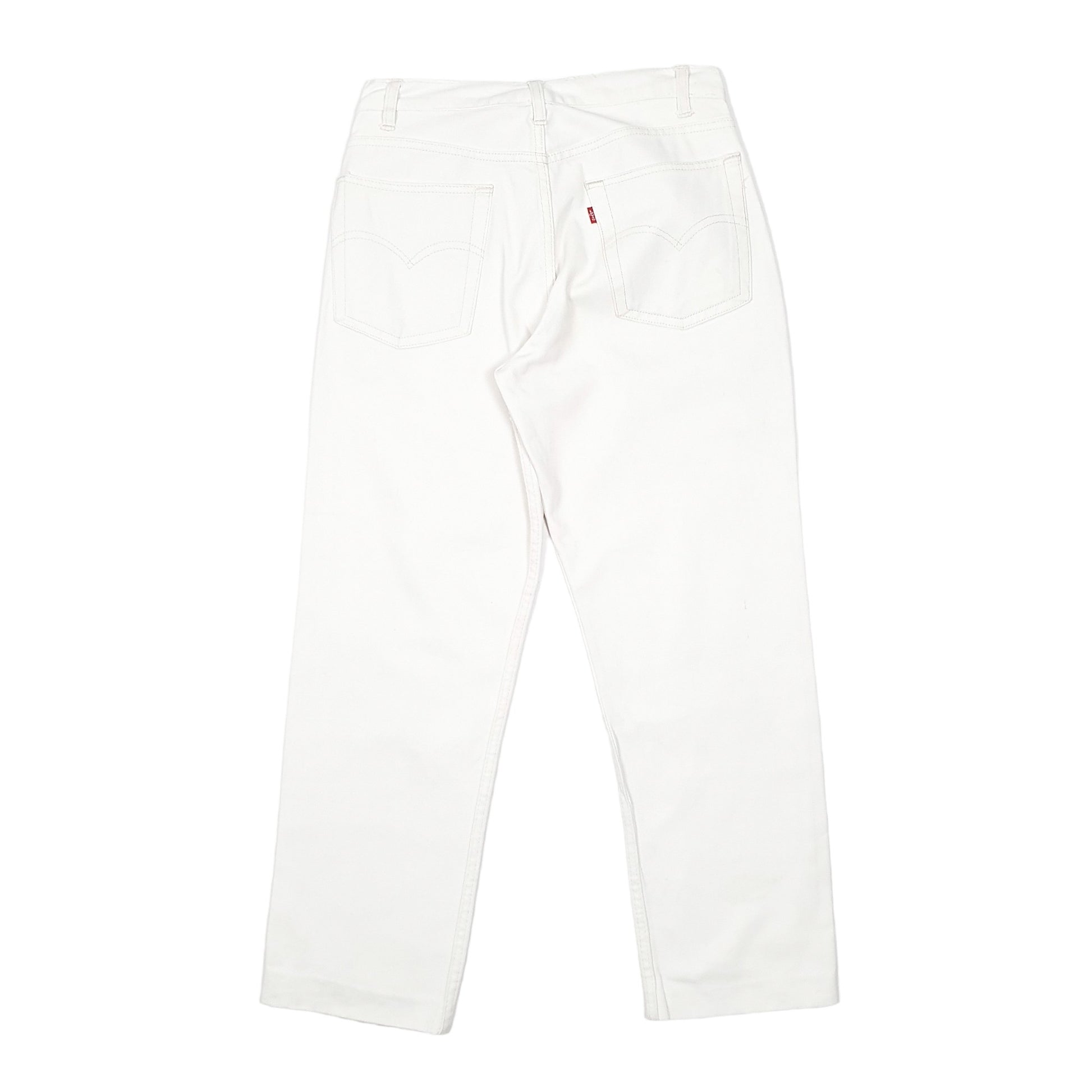 Levis Casual Tapered Fit Jeans UK10 White