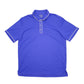 Adidas Golf Short Sleeve Polyester Polo Shirt Blue