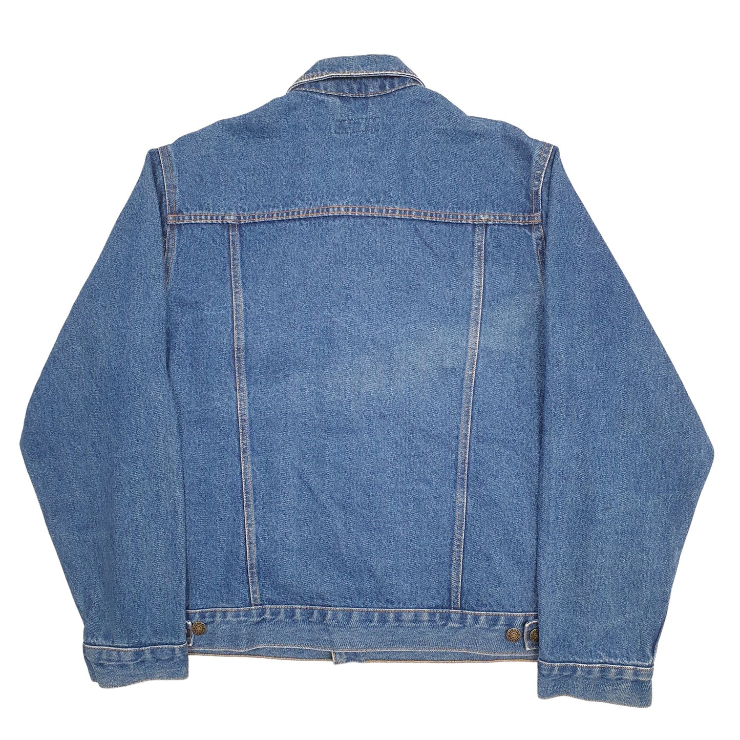 Mens Blue Unbranded Trucker Denim Jacket Coat