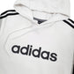 Mens White Adidas  Hoodie Jumper