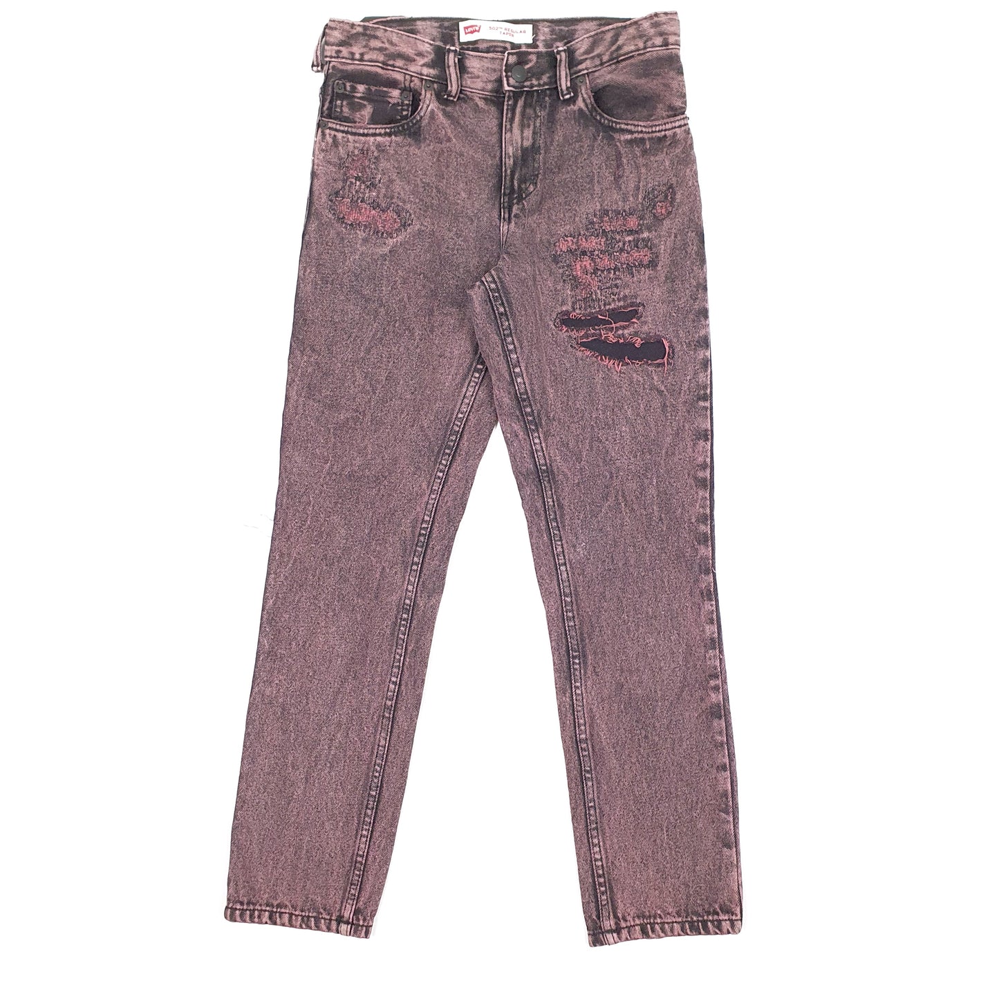 Levis 502 Regular Fit Wash Jeans W28 L28 Acid