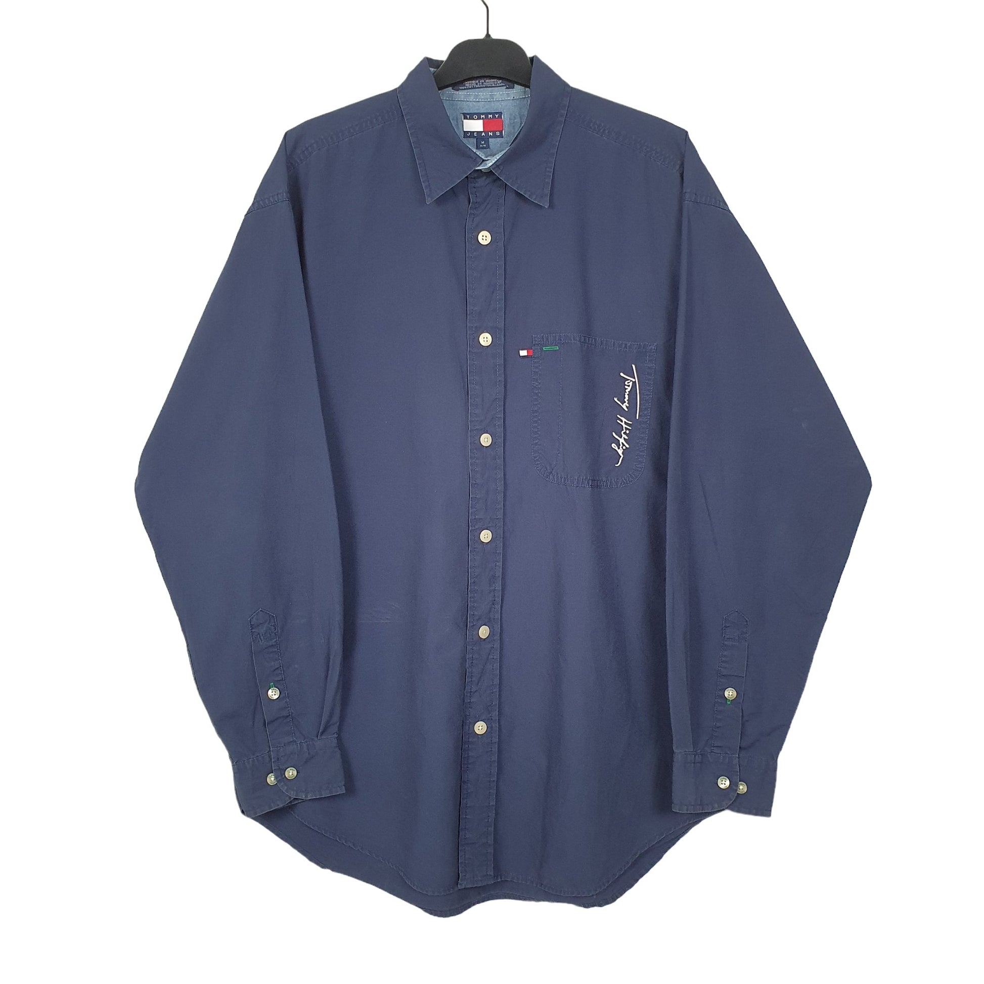 Tommy Hilfiger Long Sleeve Regular Fit Shirt Blue