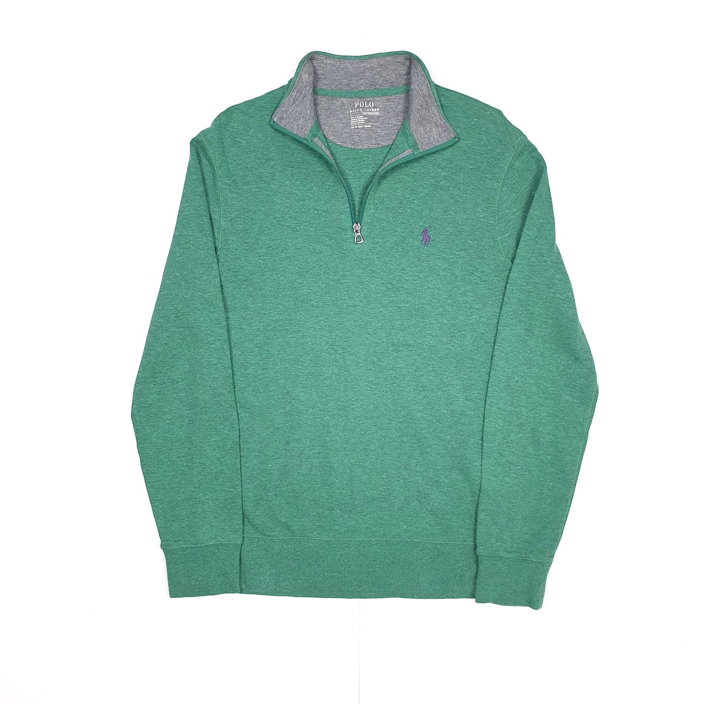 Green Polo Ralph Lauren Quarter Zip Jumper