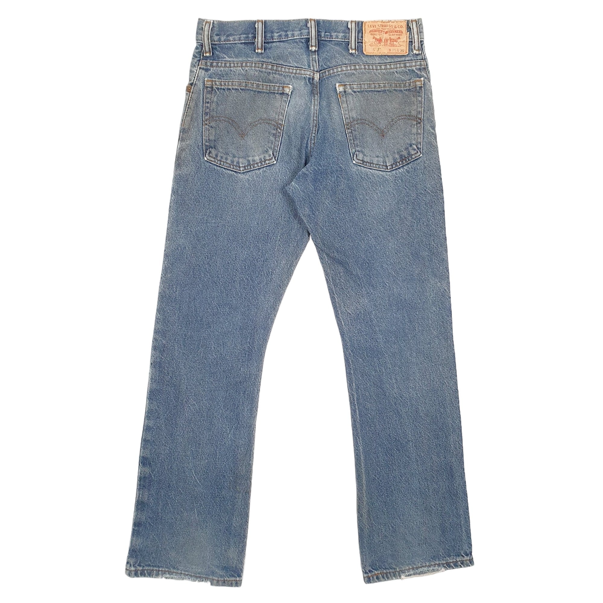 Mens Levis 517 Bootcut Fit Blue Jeans W30 L30 – Bundl Clothing