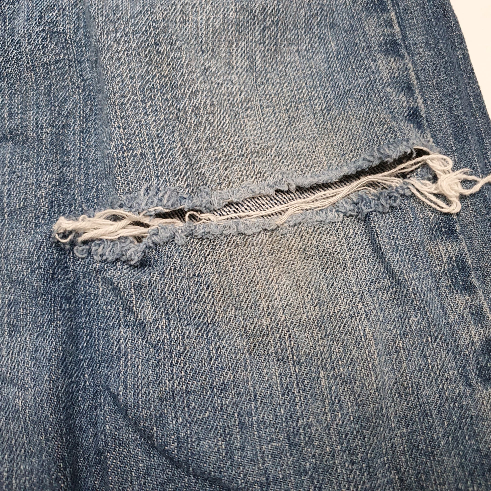 Levis 514 Straight Fit Slim Jeans W26 L26 Blue