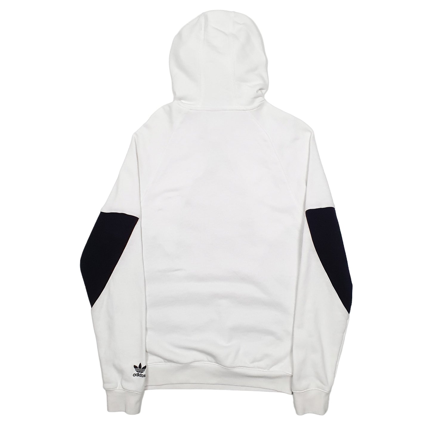 Mens White Adidas  Hoodie Jumper