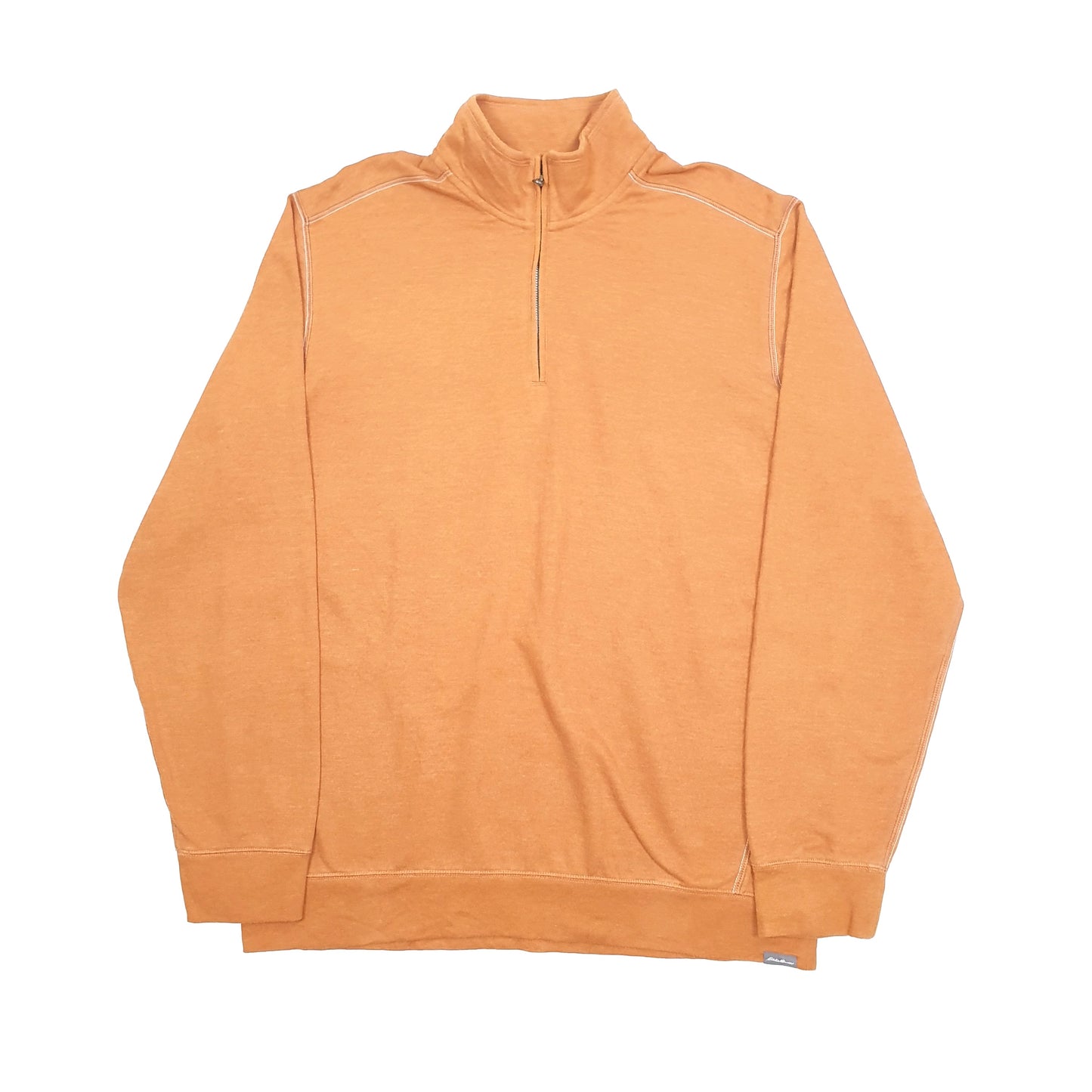Eddie Bauer Quarter Zip XL Orange