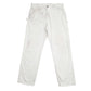 Mens White Dickies  Carpenter Trousers