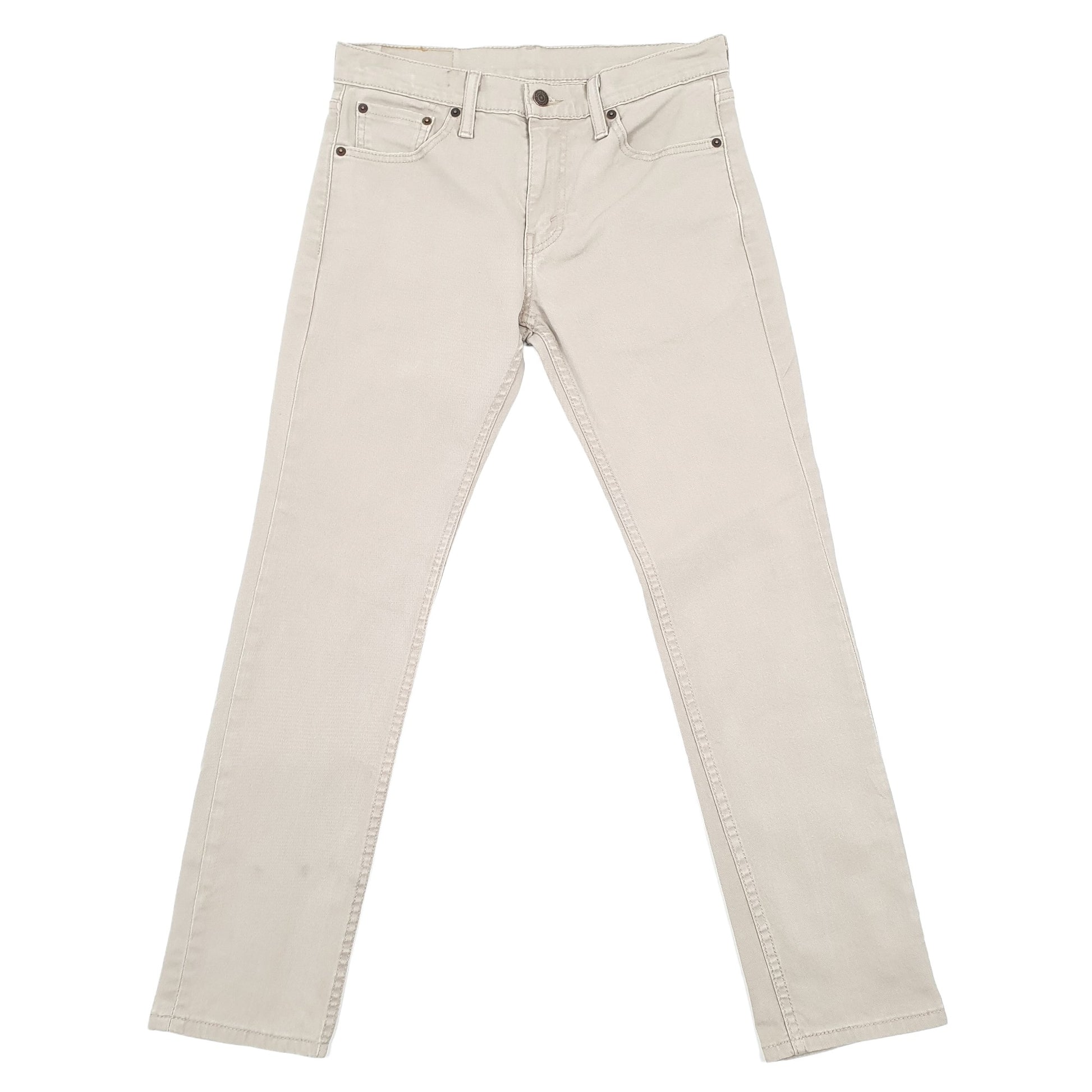 Levis 511 Slim Fit Jeans W29 L28 Beige