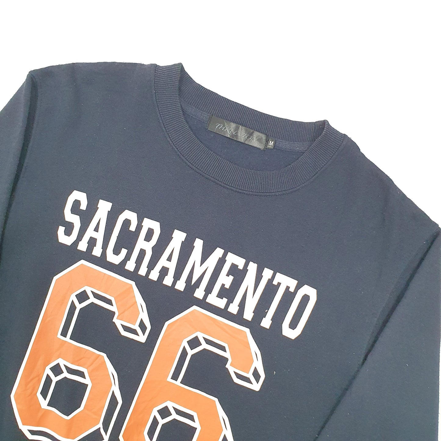 Thruxton Sacramento USA Vintage Crewneck S Navy