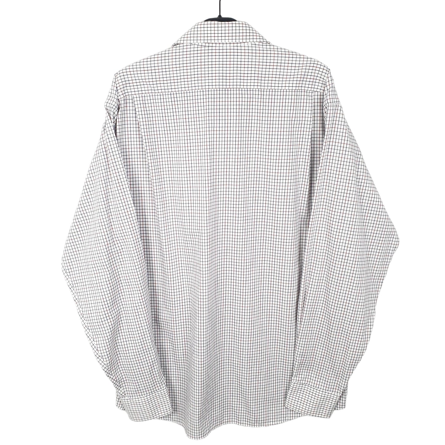 Tommy Hilfiger Long Sleeve Regular Fit Check Shirt White