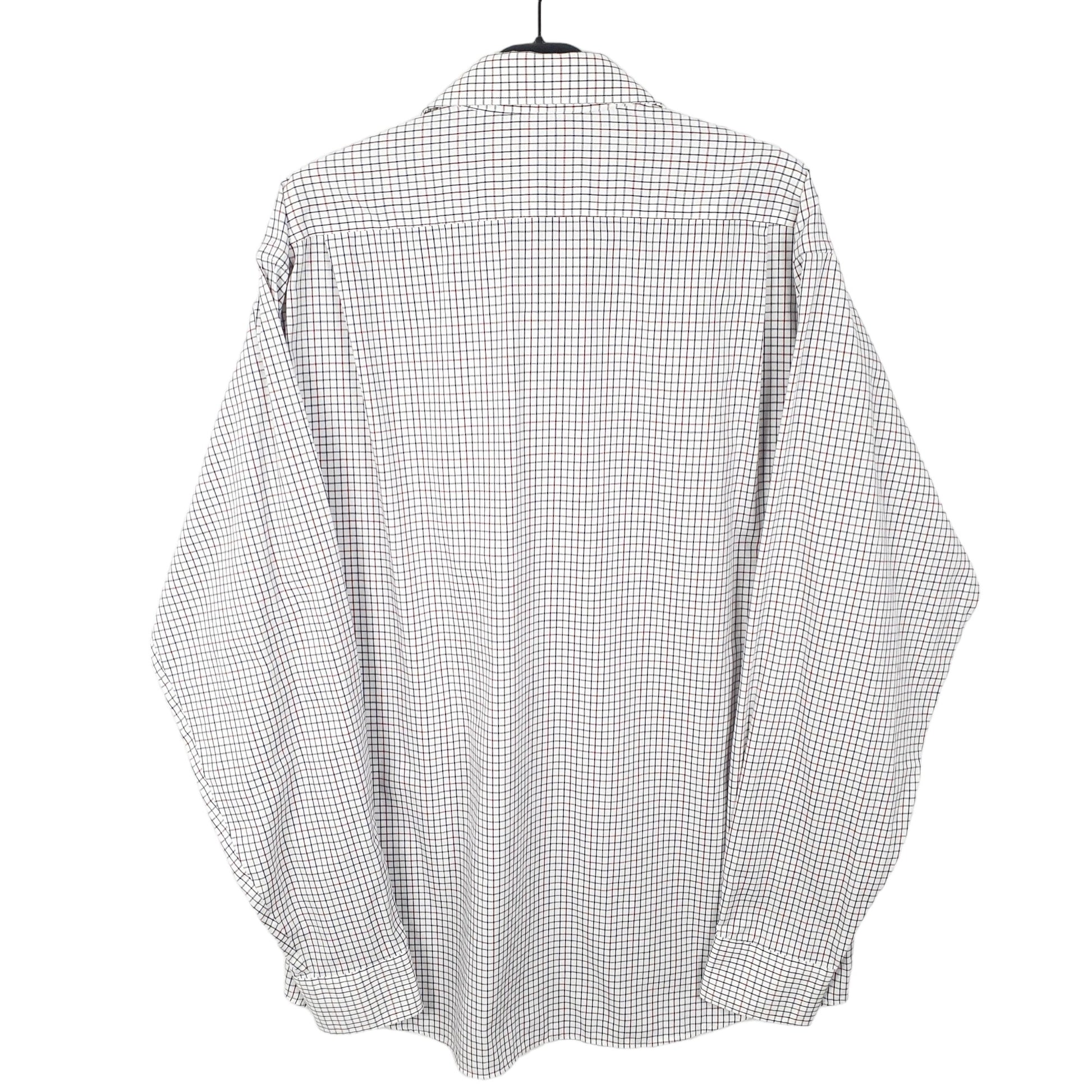 Tommy Hilfiger Long Sleeve Regular Fit Check Shirt White