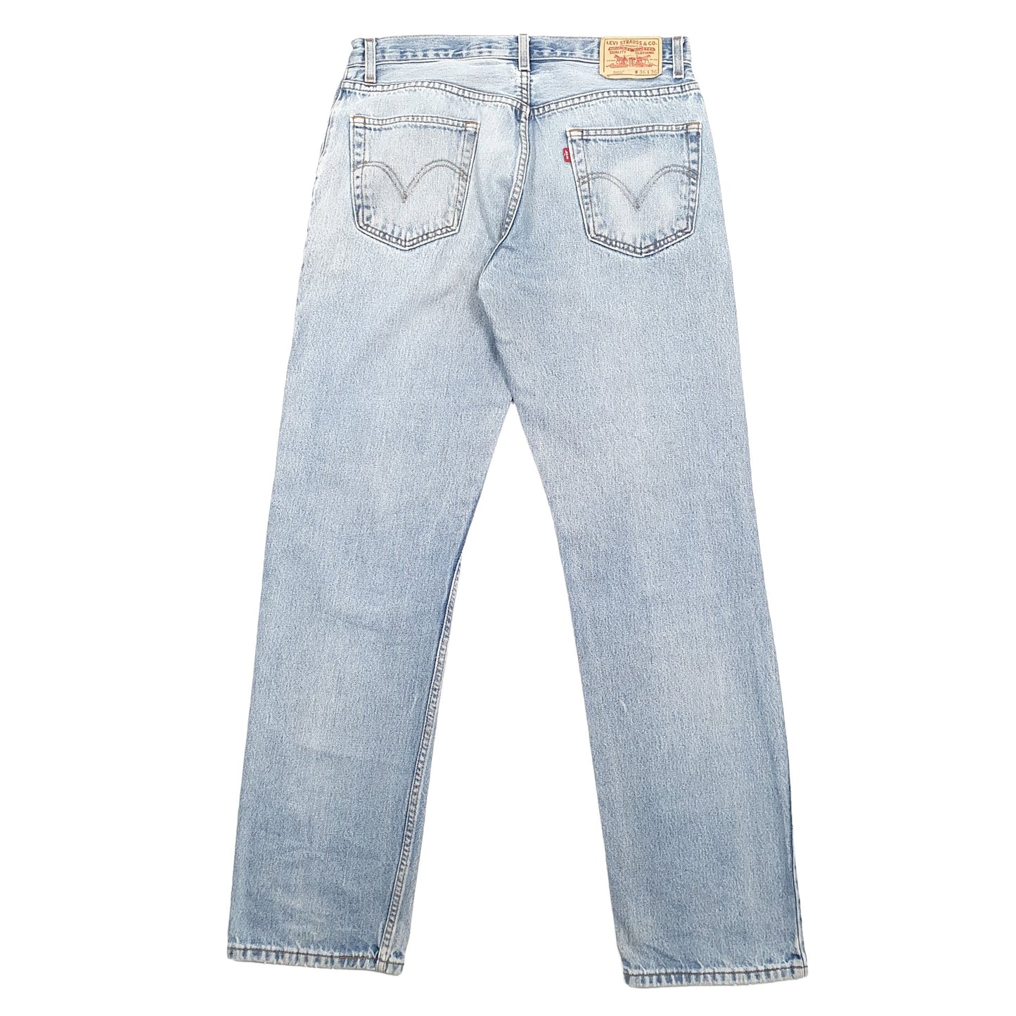 Levis 505 Regular Fit Jeans W36 L36 Blue