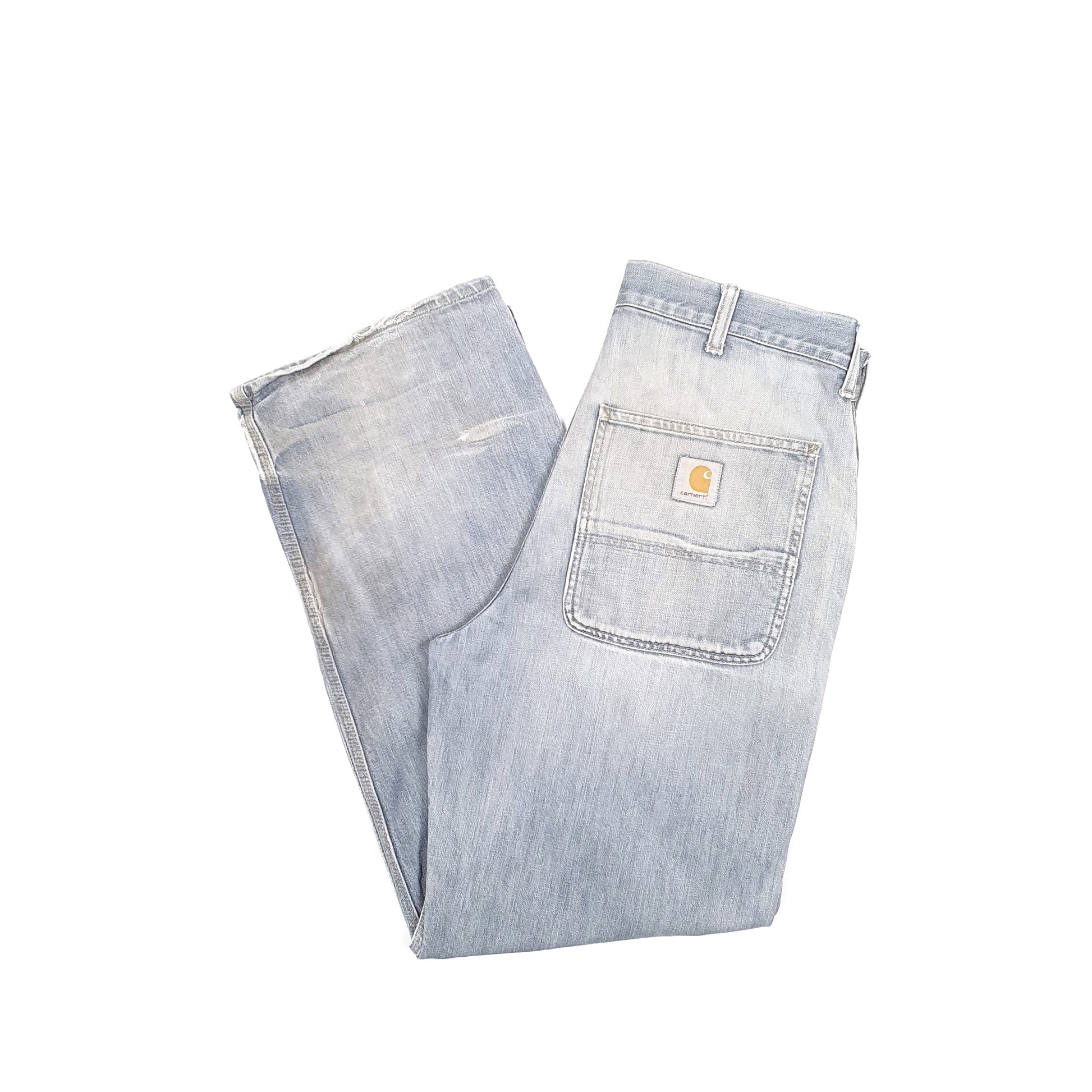 Carhartt Casual Regular Fit Relaxed Jeans W34 L31 Blue
